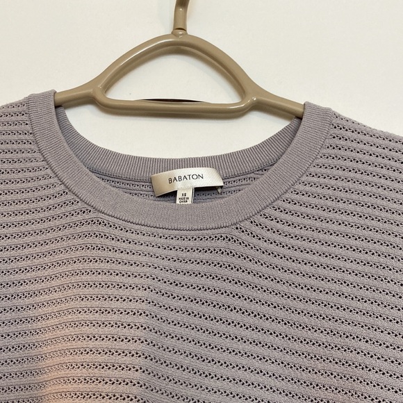 Babaton cropped short sleeve sweater US XS - Picture 2 of 3